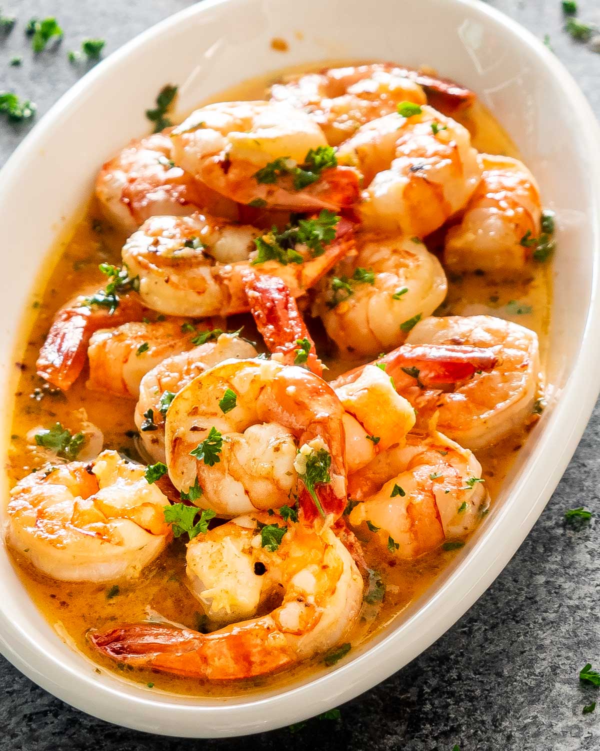 Buttered Garlic Shrimp